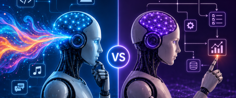 Agentic AI vs Generative AI: What Is the Difference?